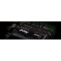 Modules de mémoire - Kingston Technology - 8GB 3200MT/s DDR4 CL20 SODIMM FURY Impact | Soul Rebel E-Shop
