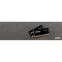 Modules de mémoire - Kingston Technology - 16GB 3200MT/s DDR4 CL20 SODIMM FURY Impact | Soul Rebel E-Shop