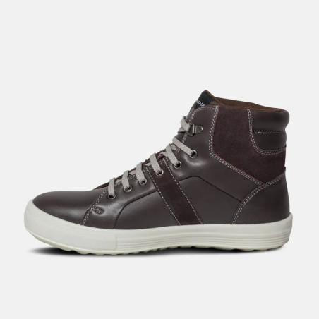 Chaussures de securite hautes - Vision - Mixte - EN ISO 20345 - S3 SRC - Marron