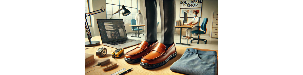 Leather Safety Moccasins | Soul Rebel Online Shop: Style and Protection at Work