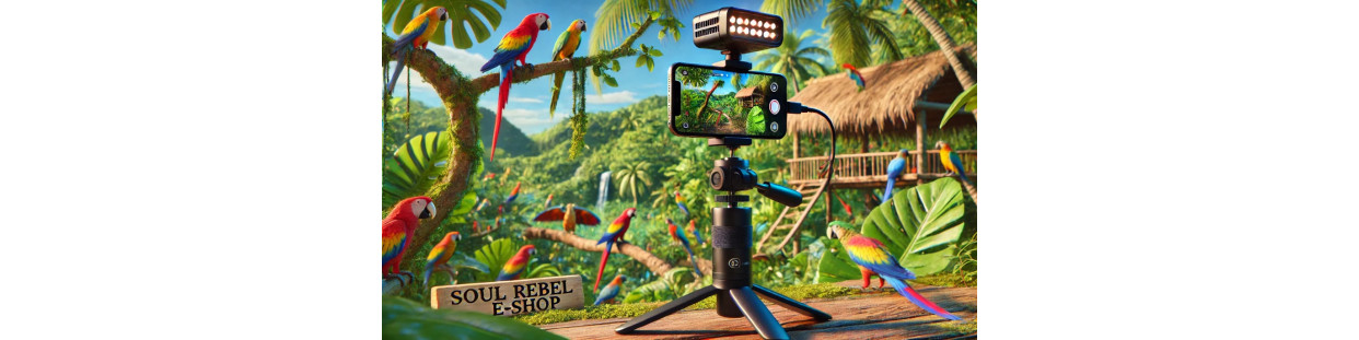 Smartphone Audio Accessories: Microphones, Adapters & Mounts | Soul Rebel Online Shop