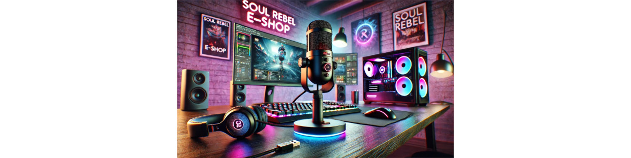 Microphone de jeu USB : microphone de haute qualité pour le jeu et le streaming | Boutique en ligne Soul Rebel
