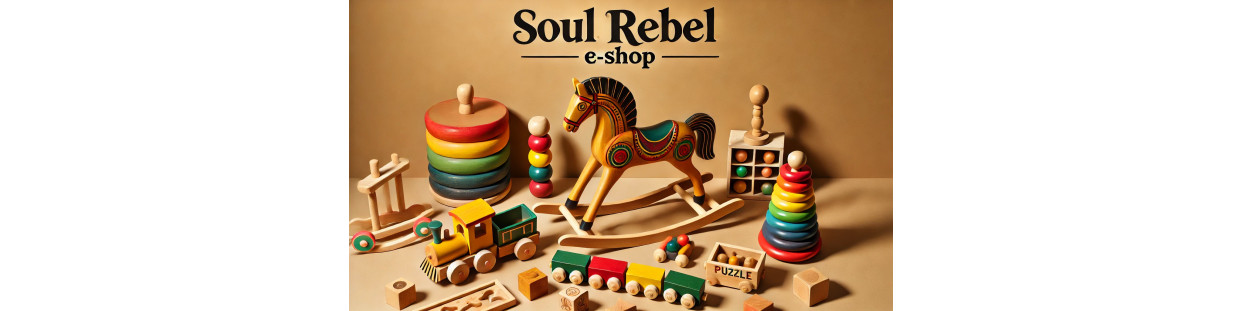 Old-Fashioned Wooden Toys | Awakening and Tradition | Soul Rebel Online Store