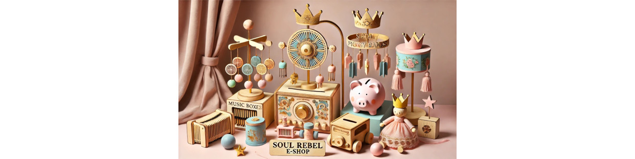 Gifts for Kids | Music Boxes & Mobiles | Soul Rebel Online Shop