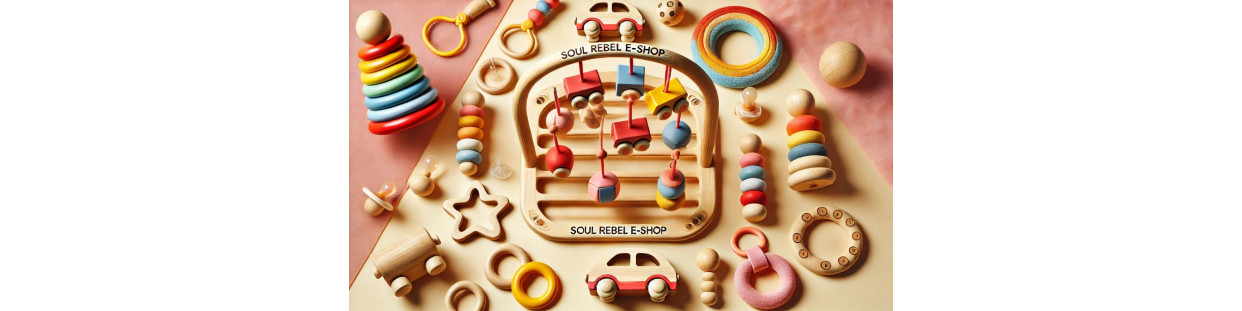 Jouets pour bébé | Jouets en bois de qualité | Boutique en ligne Soul Rebel