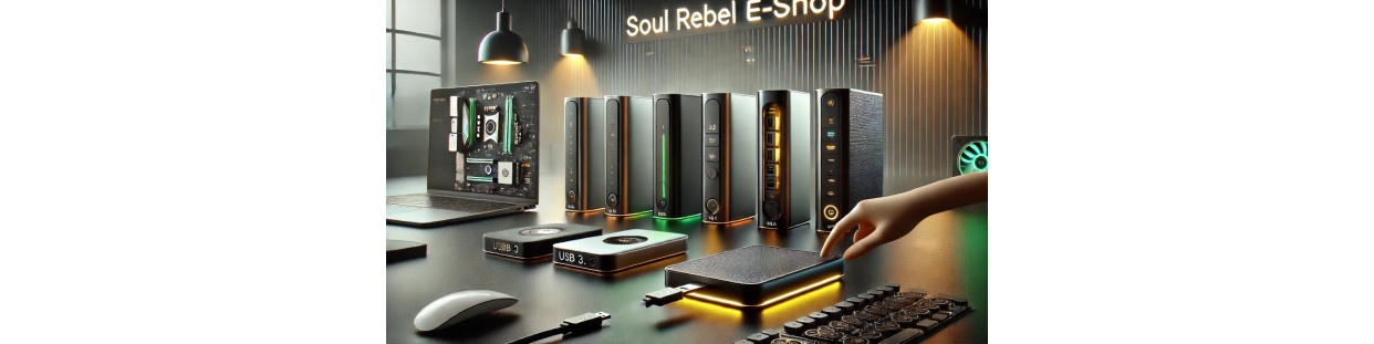 Ordinateurs | Boîtiers de stockage externes | Boutique en ligne Soul Rebel