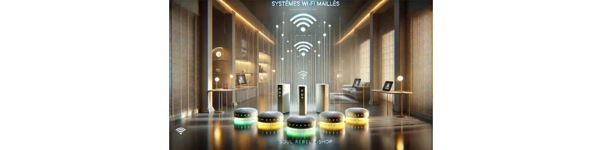 Informatique | Systèmes Wi-Fi maillés hautes performances et élégants | Boutique en ligne Soul Rebel