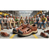 Low open safety shoes
