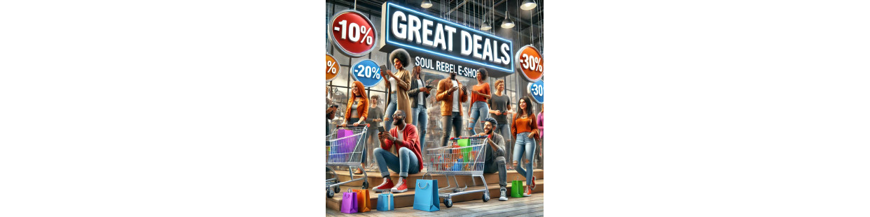 Coins des bonnes affaires - fins de stock | Soul Rebel E-Shop