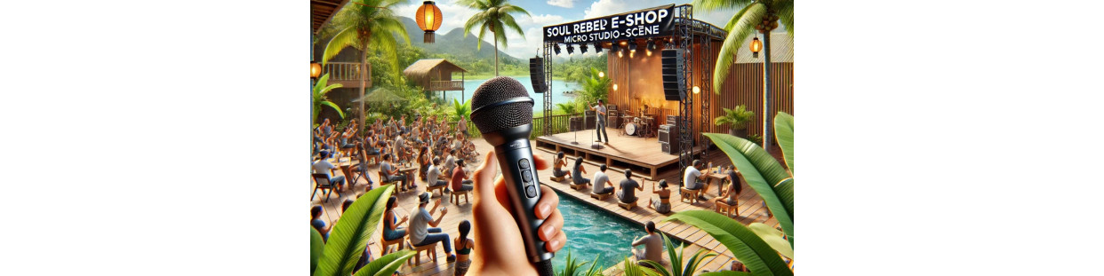 Micro Studio-Stage : captation sonore professionnelle pour studio et live | Boutique en ligne Soul Rebel