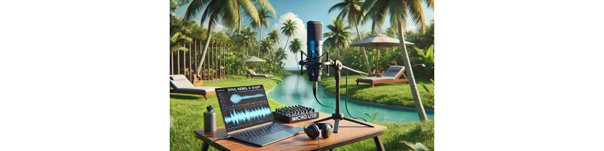 Microphone USB : Capture sonore professionnelle facile à utiliser | Boutique en ligne Soul Rebel